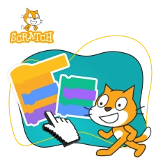 Scratch. Продвинутый уровень – создаём игры, как маленькие разработчики! - КИБЕРшкола программирования для детей, компьютерные курсы для школьников, начинающих и подростков - KIBERone г. Ишимбай