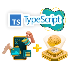TypeScript + AI: создаём умные веб-приложения - КИБЕРшкола программирования для детей, компьютерные курсы для школьников, начинающих и подростков - KIBERone г. Ишимбай