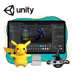 Мир игр на Unity 2D на популярном движке + AI-помощники - КИБЕРшкола программирования для детей, компьютерные курсы для школьников, начинающих и подростков - KIBERone г. Ишимбай