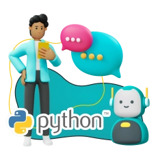 Умный чат-бот на Python на Telegram - КИБЕРшкола программирования для детей, компьютерные курсы для школьников, начинающих и подростков - KIBERone г. Ишимбай